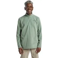 Jack Wolfskin Fleecepullover TAUNUS HZ M hoher Stehkragen, mit halbem Reißverschluss, hüftbedeckende Länge