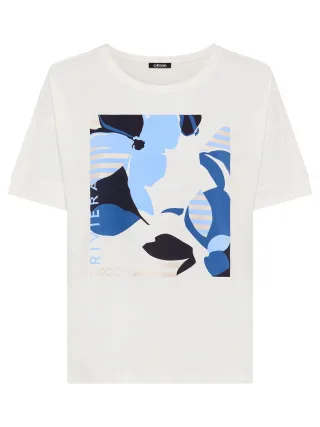 Olsen - T-Shirt Short Sleeves off white - Gr. - 44
