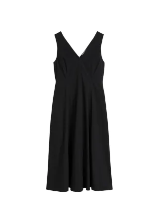 Marc OPolo Casual - Kleid mit ausgestelltem Rock Black - Gr. - 44