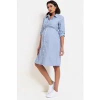 Seraphine Midikleid Seraphine T-Shirt-Kleid Umstands-/Stillmode (1-tlg)
