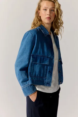 THE FASHION PEOPLE - Denim Jacket denim blue - Gr. - 40