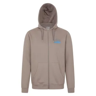 Mountain Warehouse - Kapuzenpullover für Herren, Durchgehender Reißverschluss, Strukturiert (Braun)