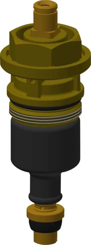 KWC Aquarotter Funktionsteil, waschen/spülen, DN15, gelb, 2000104372, 2000104372 2000104372