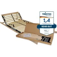 Lattenrost Easy 4 all BeCo 90x200 mit verstellbarem Kopfteil, Beco, 28 Leisten,100 Tage Probeschlafen, Hergestellt in Deutschland