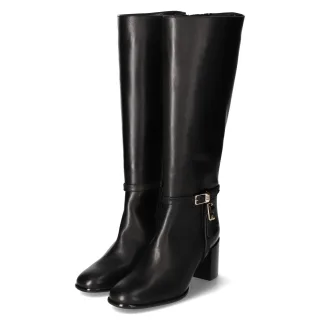 Högl Stiefel  Schwarz - Gr. 4½ -  Leder und Textil