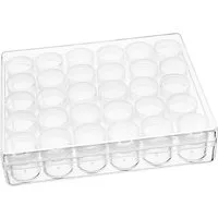 VBS Aufbewahrungsbox Sortierbox (62 St), 30 Schraubdosen