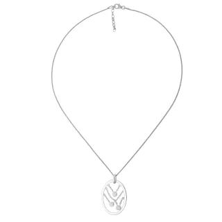 Orphelia Damen-Kette aus 925er Sterlingsilber mit Anhänger – Silber ZH-4360