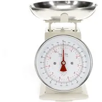 Rex London Küchenwaage Mechanische Küchenwaage mit Edelstahlschüssel für Backen & Kochen