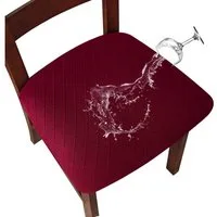 Minicloss Stuhlhusse Sitzbezug Bürostuhl Bezug Stretch Stuhlbezug Sitzfläche Waschbar, Bürostuhlabdeckung Schonbezüge für Esszimmer Büro Bar