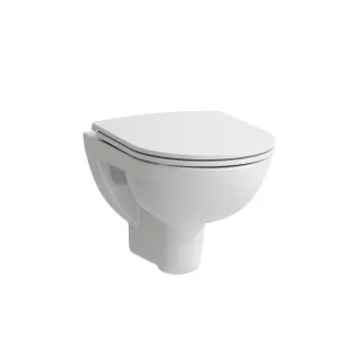 LAUFEN Pro Wand-Tiefspül-WC H8219520000001 spülrandlos, 36x49cm, Ausladung kurz, weiß