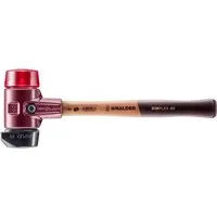Gummihammer HALDER SIMPLEX Schonhammer Ø 60 mm Gummi / Plastik rot mit Standfuß