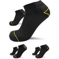 sogzz Arbeitssocken 6-12 Paar Herren kurz verstärkt Arbeit Sneaker Socken 75% Baumwolle (Modell: sogzz WORK Sneaker Basic, 6-Paar)