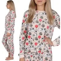 Disney Winnie Puuh Schlafanzug Disney Winnie Puuh Damen Schlafanzug, zweiteilig, lange Hose & Ärmel