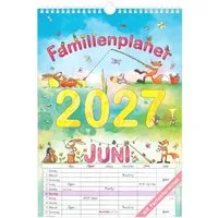 Wandkalender Familienplaner Cartoon 2027