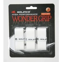 Solinco Griffband Overgrip Wonder 0.6mm (Tacky und Soft) weiss 3er