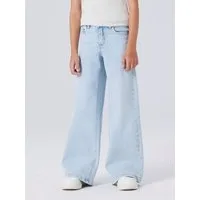 Name It Weite Jeans NKFPOLLY X-WIDE JEANS 3057-FR NOOS Baumwollmischung, Wide Fit an den Beinen, leichter Used Look