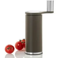 AdHoc Salz-/Pfeffermühle Smoos manuell, hochwertige Kurbelmühle mit Getriebeunterstützung