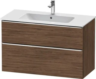 Duravit D-Neo Waschtischunterbau wandhängend Nussbaum dunkel Matt 1010x462x625 mm - DE4363010210000 DE4363010210000