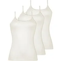 Nina Von C. Achseltop 3er Pack Damen Trägerhemd Daily (Packung, 3-St) -