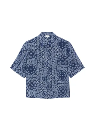 s.Oliver - Bluse blau - Gr. - 38