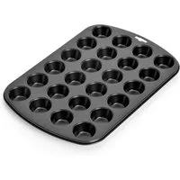 Kaiser Backformen Muffinform Inspiration, (1-tlg), Blech für 24 Mini-Muffins, antihaftbeschichteter Stahl, formstabil