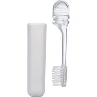 Macma Zahnbürste 5x Reisezahnbürste mit Etui / Farbe: transparent weiß