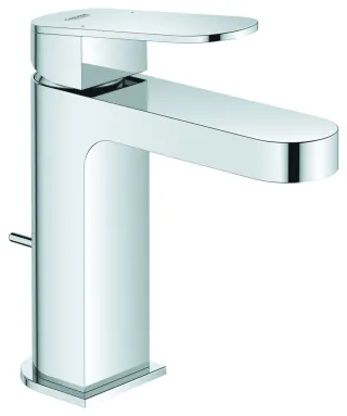 GROHE Einhand-Waschtisch-Batterie Plus 32612_4 S-Size, Zugstangen-Ablaufgarnitur chrom, 32612004 32612004