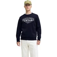 Jack & Jones Rundhalspullover mit weichem Print