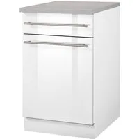 wiho Küchen Unterschrank Chicago 40 cm breit, 1 Schubkasten und 1 Tür