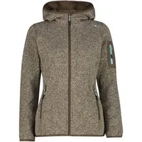 CMP Fleecejacke CMP Damen Jacke Knitted Melange Hoody 3H19826