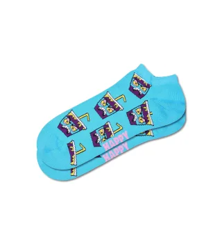 happy socks - Smelly Cup Low Sock Blau - Gr. - 43.5