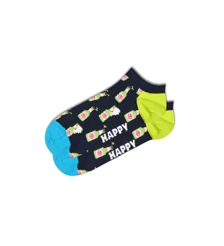 happy socks - Beer Low Sock Schwarz - Gr. - 43.5