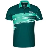 Gewo Poloshirt GEWO Poloshirt Marino grün XXXL Herren Tischtennis Shirt
