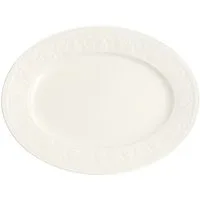 Villeroy & Boch Servierplatte Servierplatte 40x30 cm Cellini, Premium Porcelain
