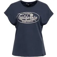 QueenKerosin Print-Shirt California (1-tlg) Wohlfühlfaktor mit Modal