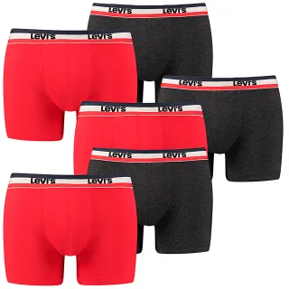 6 er Pack Levis Boxer Brief Boxershorts Men Herren Unterhose Pant Unterwäsche