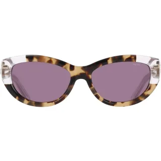 Nike - "Crescent Fawn" Katzenauge-Sonnenbrille für Damen (Khakigrün/Veilchen)
