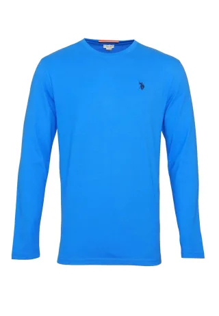 U.S. Polo Assn. Langarmshirts in Hellblau
