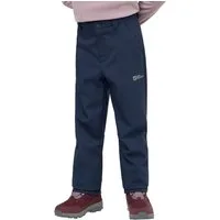 Jack Wolfskin Softshellhose FOURWINDS Kinder für Kinder, mit reflektierenden Details, atmungsaktiv, windabweisend