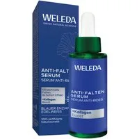 WELEDA Anti-Falten-Serum ANTI-FALTEN SERUM BLAUER ENZIAN & EDELWEISS, reduziert tiefe Falten und strafft die Haut sichtbar nach nur 2 Wochen