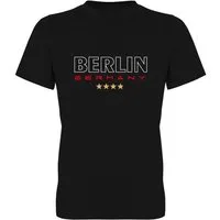 G-graphics T-Shirt Berlin Germany (1-tlg) Herren T-Shirt mit einem Motiv für den echten Fan