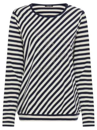 Olsen - T-Shirt Long Sleeves ink blue - Gr. - 36