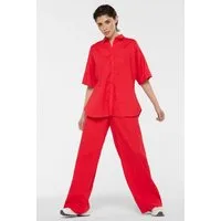 SENSES.THE LABEL Schlupfhose mit Elastikbund und Kordel