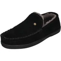 WARMBAT Grizzly Suede GRZ4410-99 Hausschuh Black