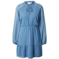 Vila Spitzenkleid DOBBY (1-tlg) Rüschen