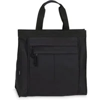 Southwest Bound Shopper Einkaufstasche 2 Reißverschlussvortaschen einfarbig schwarz