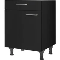 nobilia® Unterschrank "Touch", Ausrichtung wählbar, vormontiert, in den Breiten 30, 45 und 60 cm Breite, mit höhenverstellbaren Sockelfüßen, vormontiert
