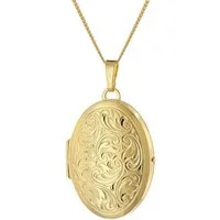 trendor Panzerkette mit 925 Silber vergoldet
