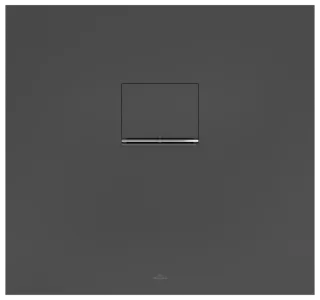 Villeroy & Boch Duschwanne Squaro Infinity (8075SQI2I) 800x750x40mm Quaryl Anthracite UDQ8075SQI2IV1S