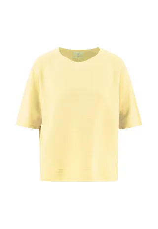 FYNCH-HATTON - SHORT SLEEVE FINE COTTON sunbeam yellow - Gr. - S